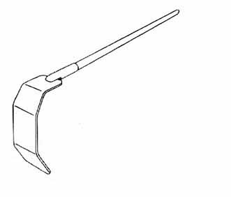 ÇİFT AÇILI EKARTÖR BİLEYT 1.25X6.4CM